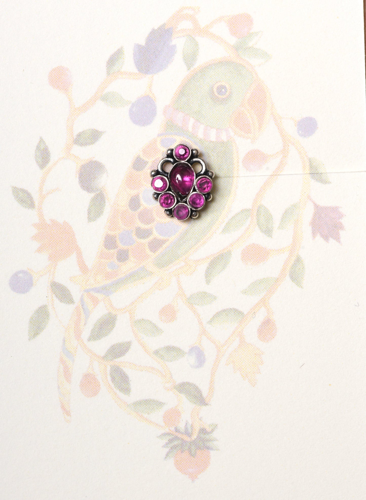 Stone Nose Pin 08