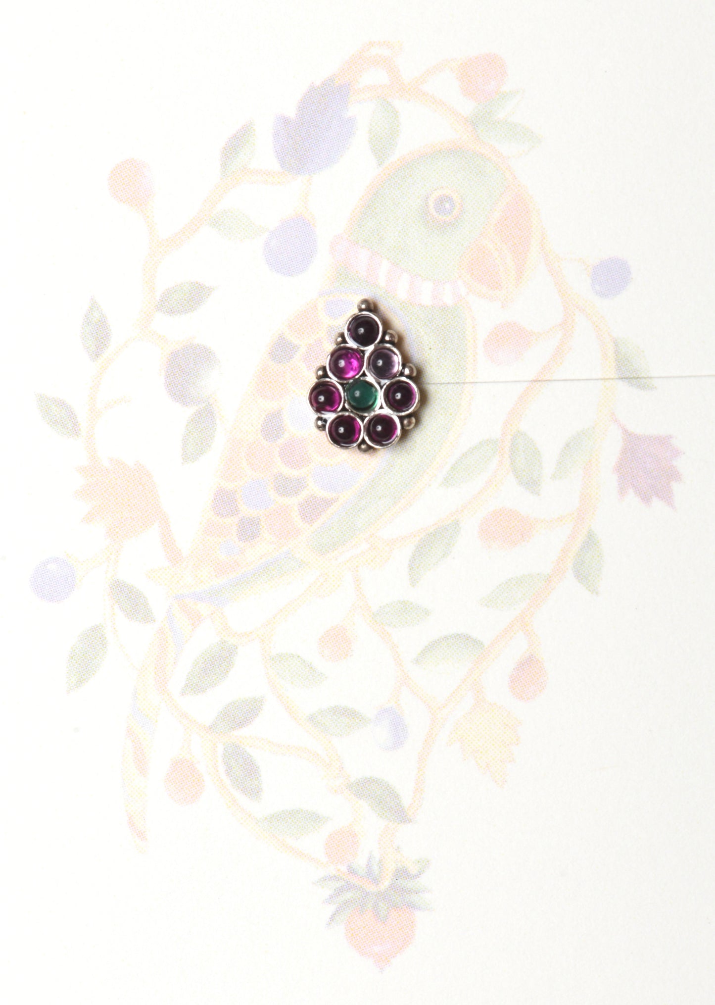 Stone Nose Pin 14