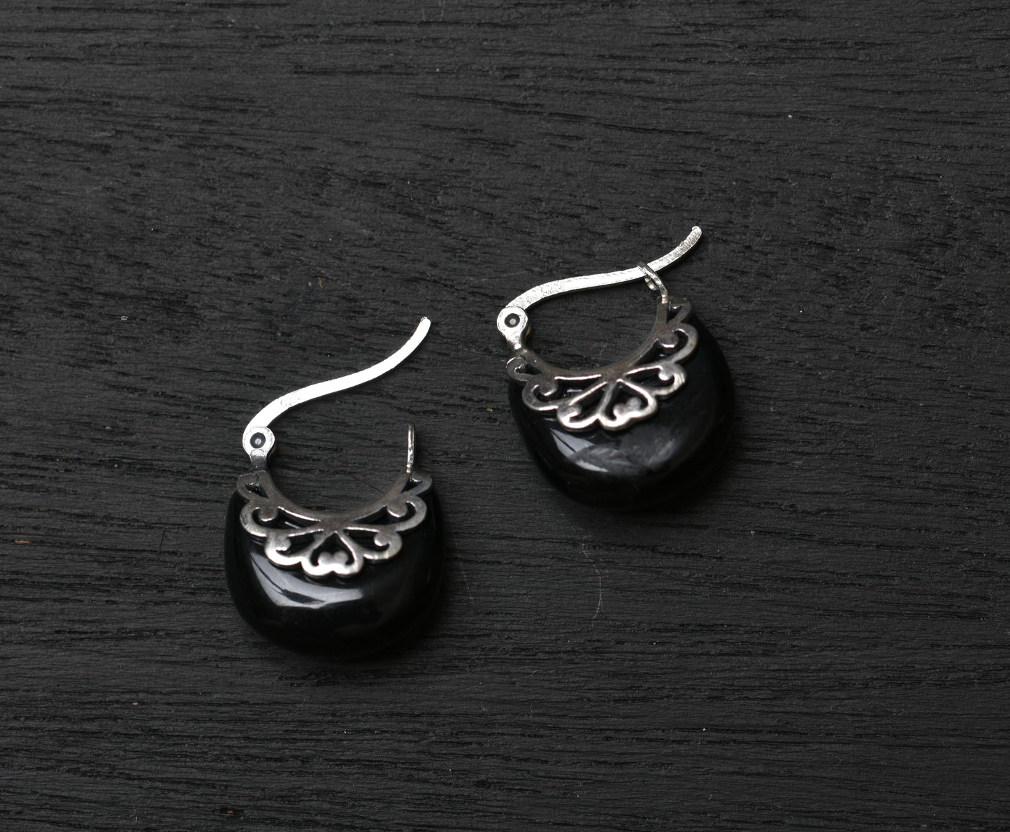 Delicate Floral Hoops