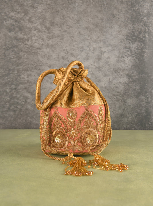 Princess Brocade Potli Bag