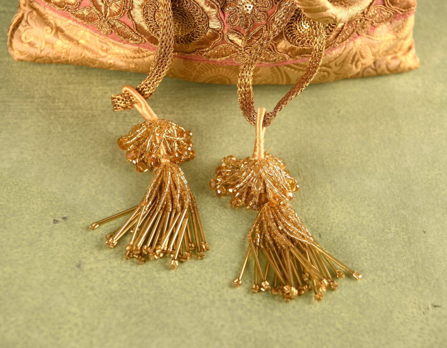 Rich Brocade Potli Bag