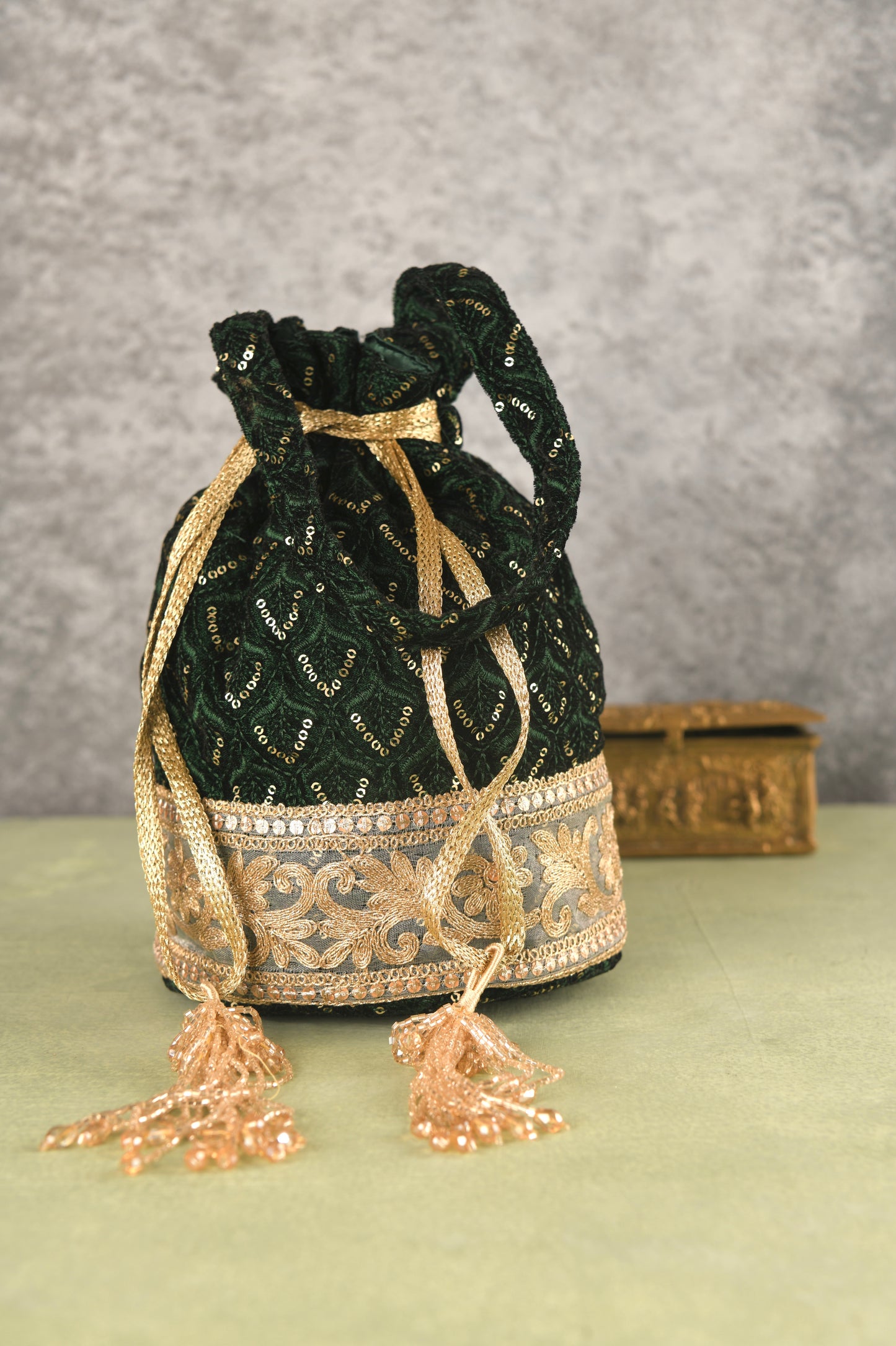 Peacock Potli Bag