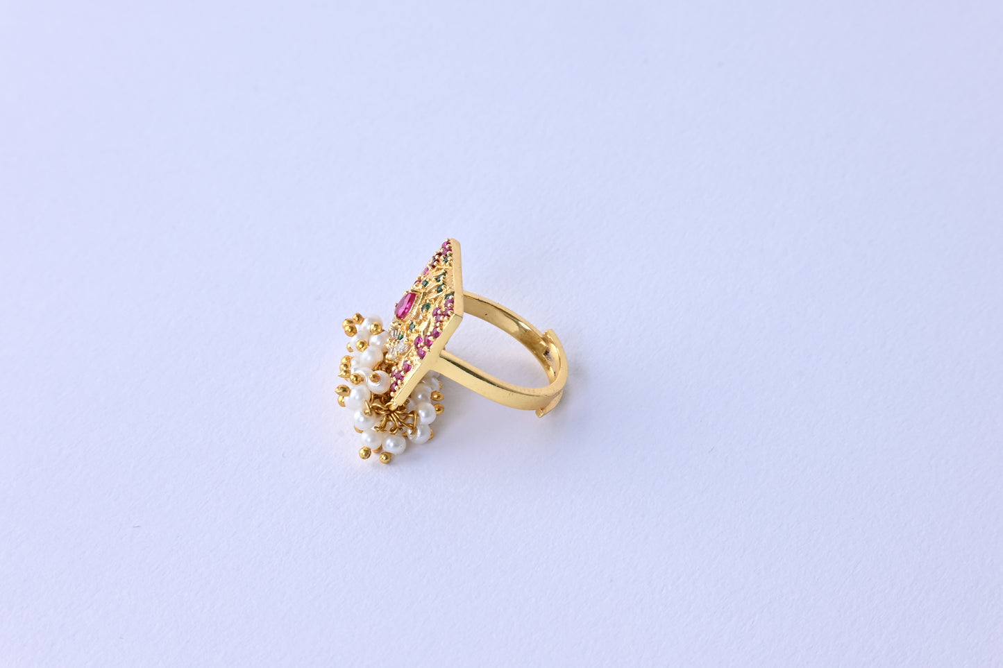 Heera Panna Exclusive Ring