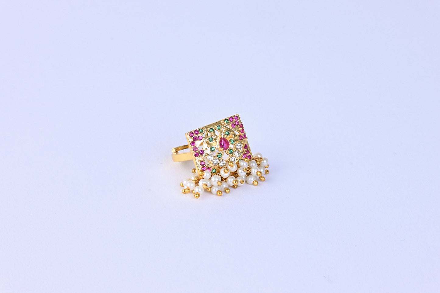 Heera Panna Exclusive Ring