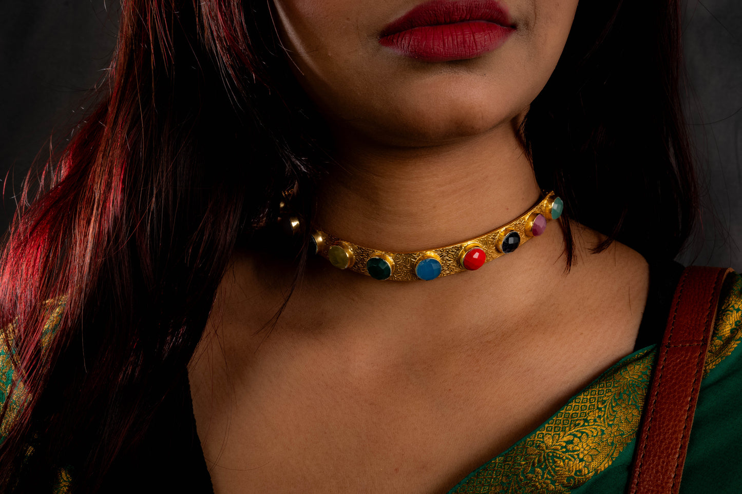 Multistone Bold Choker