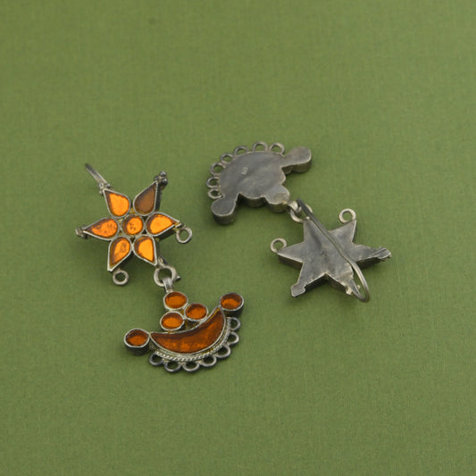Madhu Chandrika Sun And Sand Silver Earrings