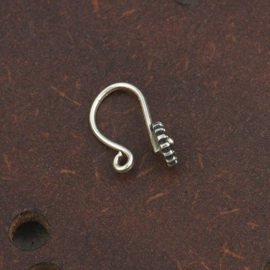 Silver Rava Nose Pin