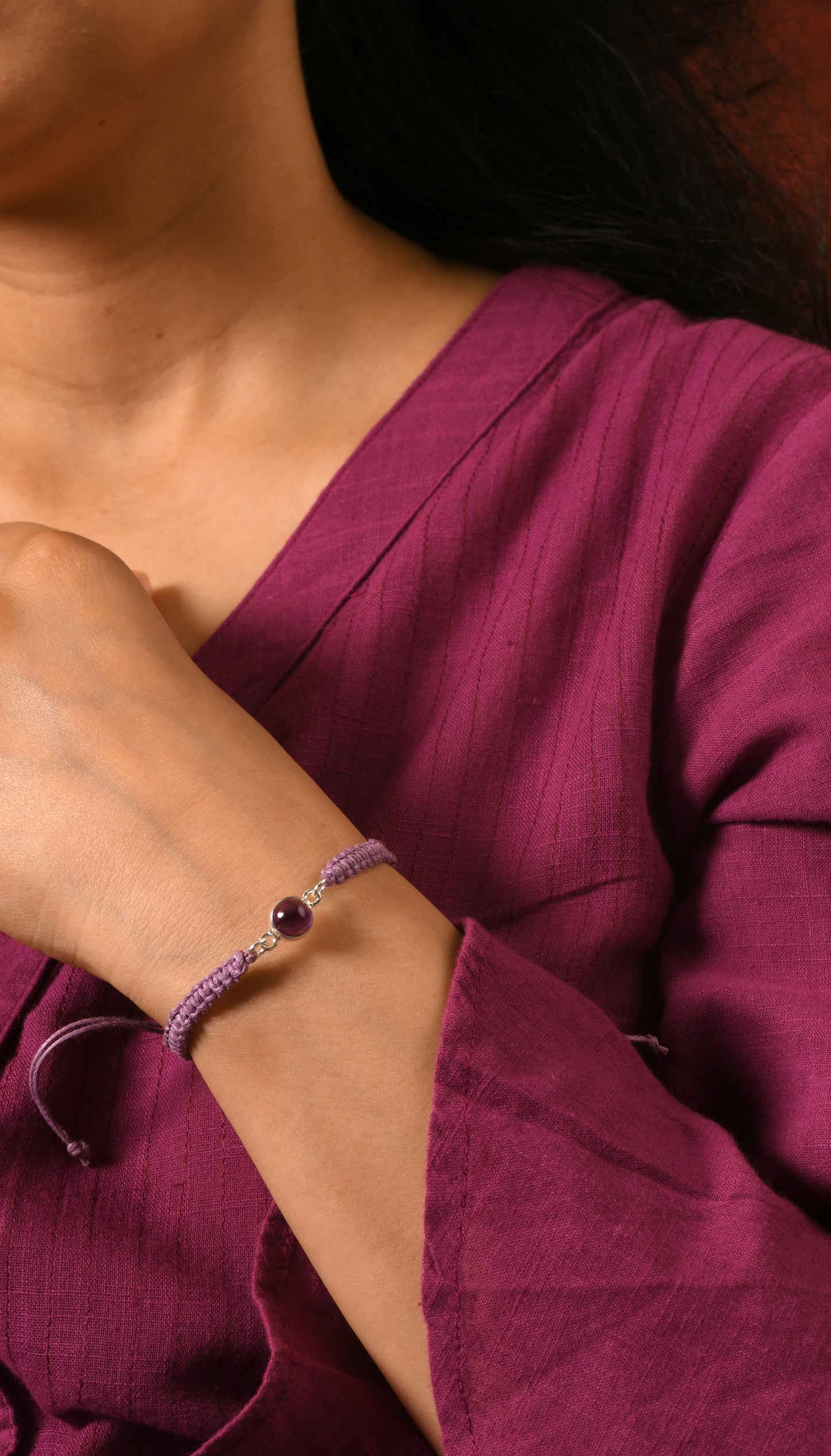 Confidence Amethyst Bracelet