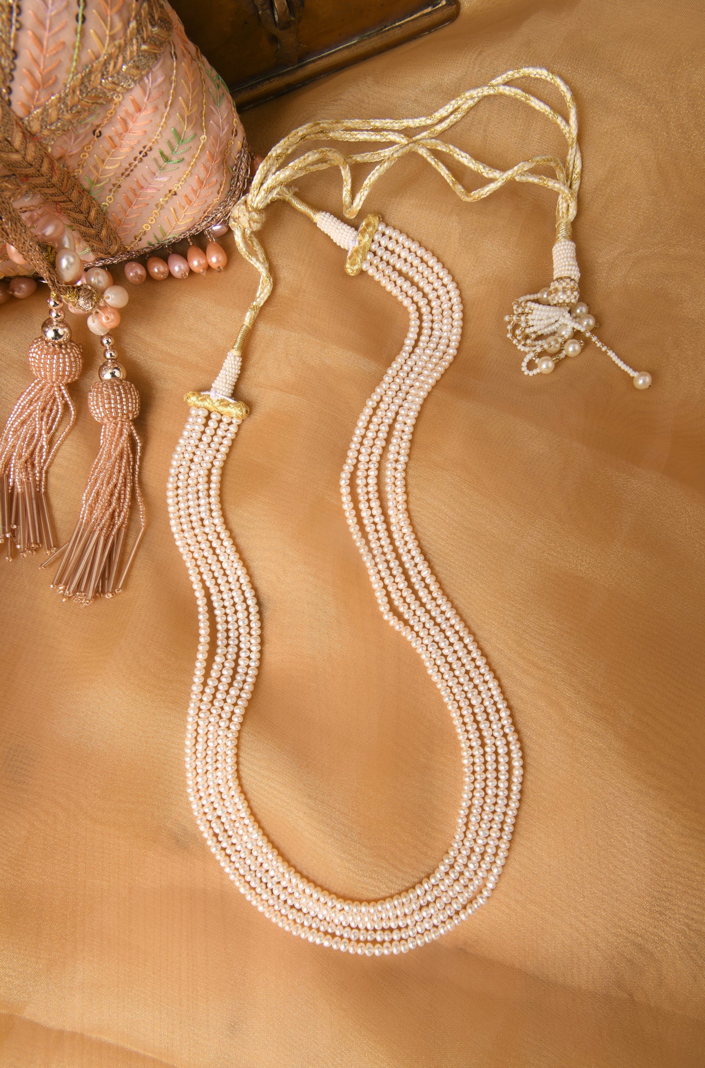 Gayatri Freshwater Pearls Layered Necklace
