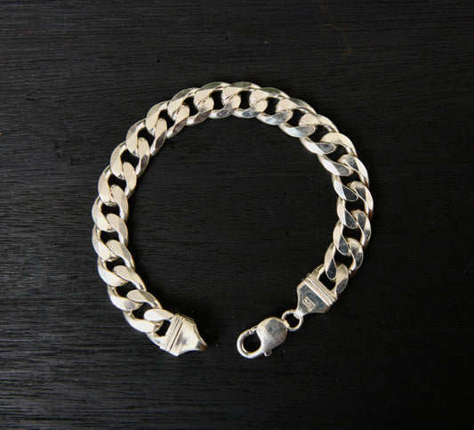 Link Chain Silver Bracelet