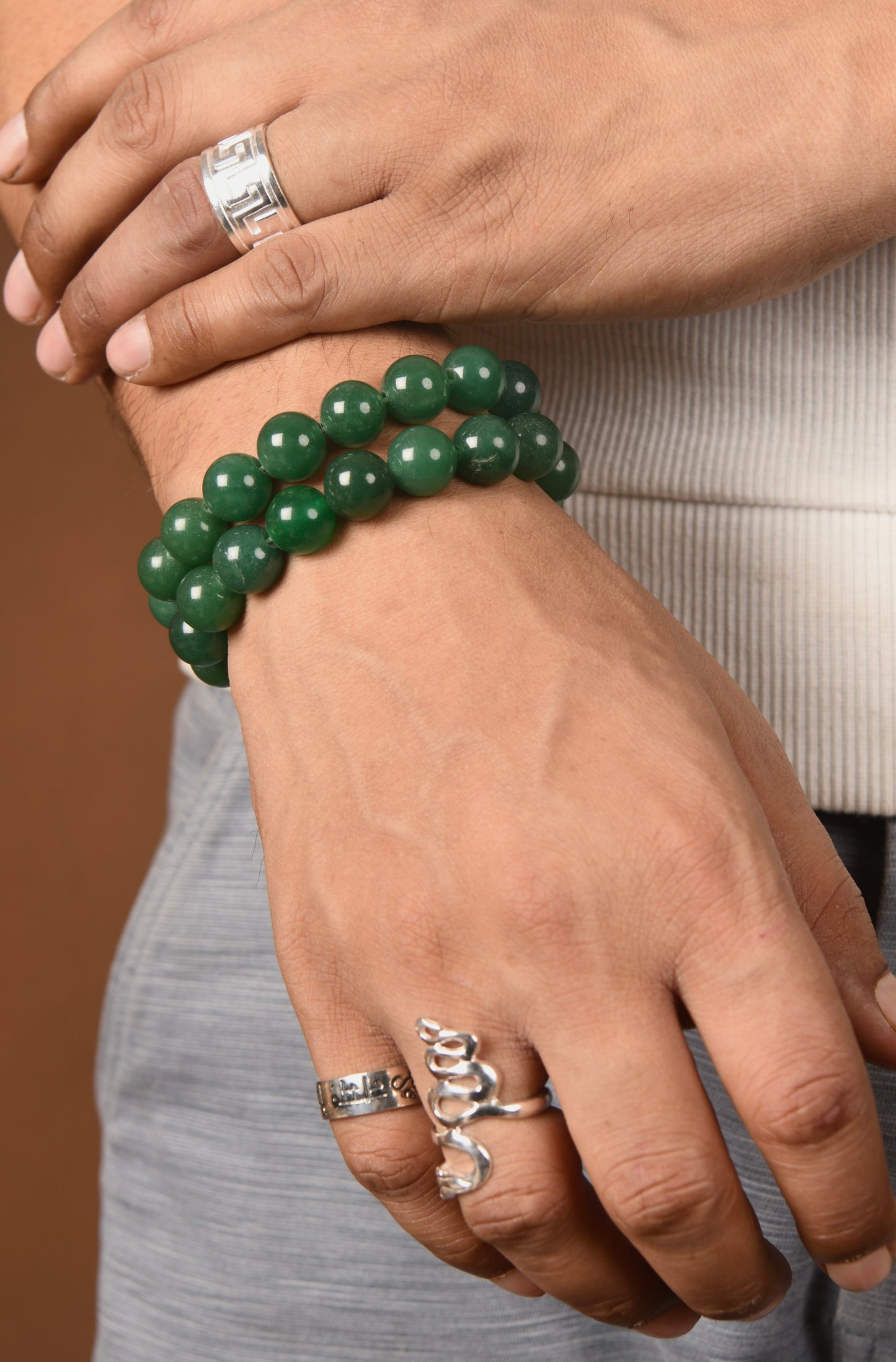 Green Onyx Natural Stone Bracelet