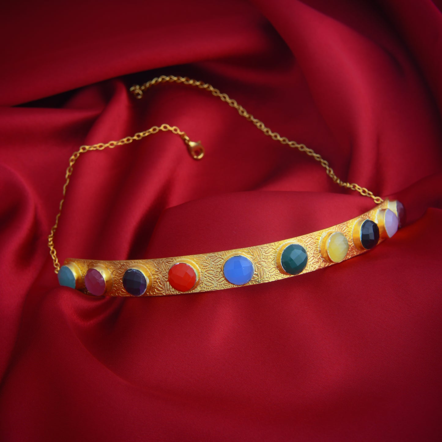 Multistone Bold Choker