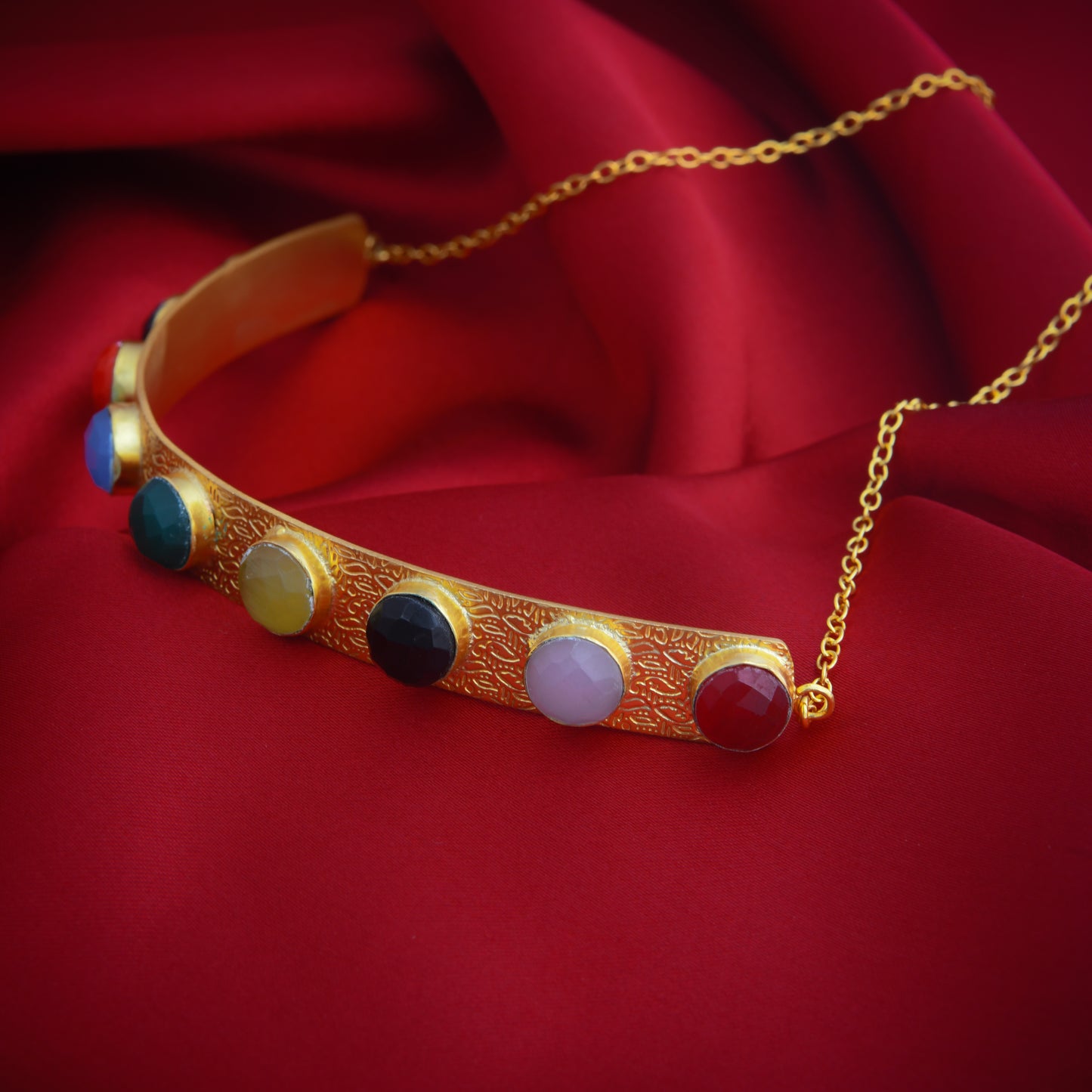 Multistone Bold Choker