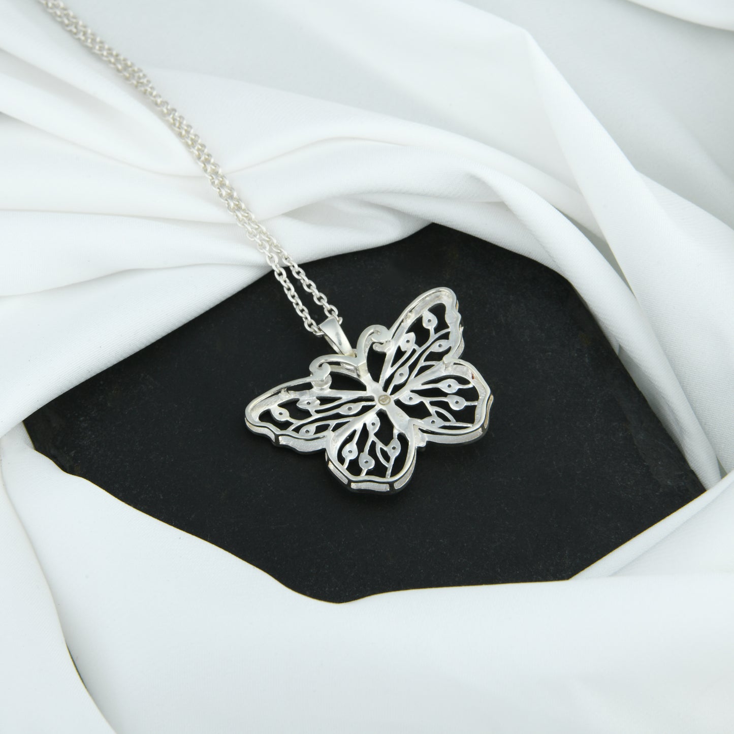 Beautiful Wings Silver Butterfly Set
