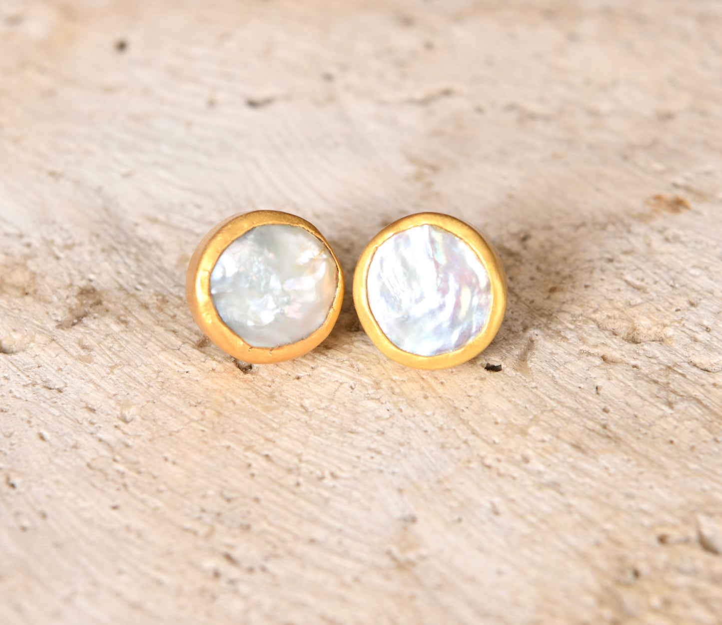 Baroque Pearl Studs (16 mm)