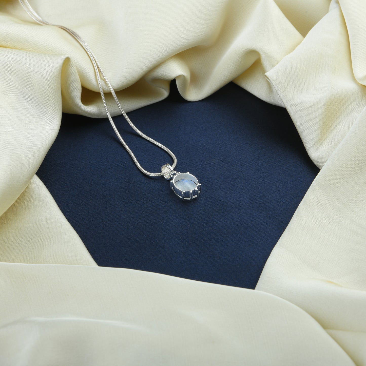 Moonstone Chakra Necklace