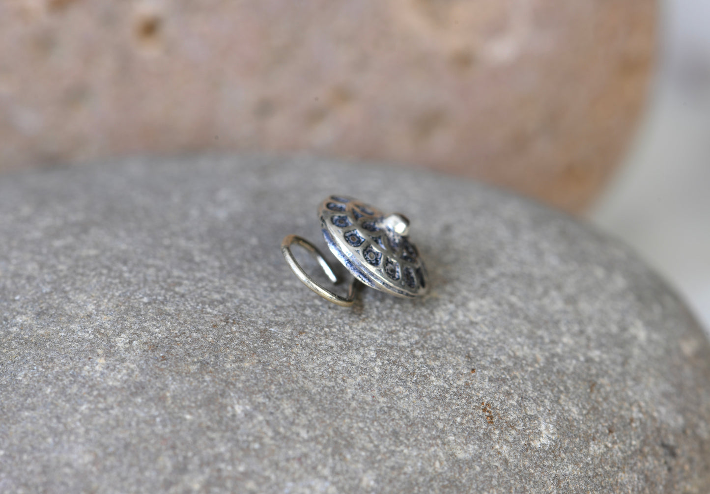 Silver Nose Pin 12
