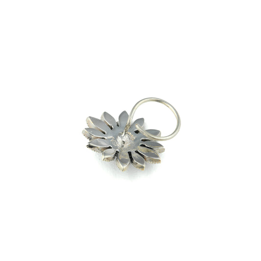 Marcasite Quirky Flower Nose pin