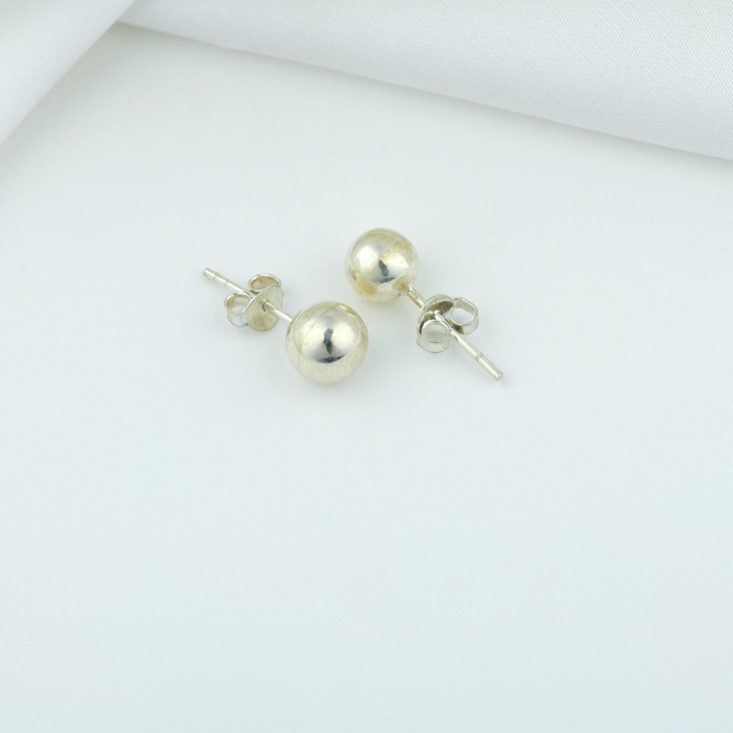 Silver Ball Studs( 7mm )