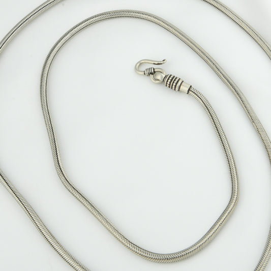 Silver Rope Chain Waistband