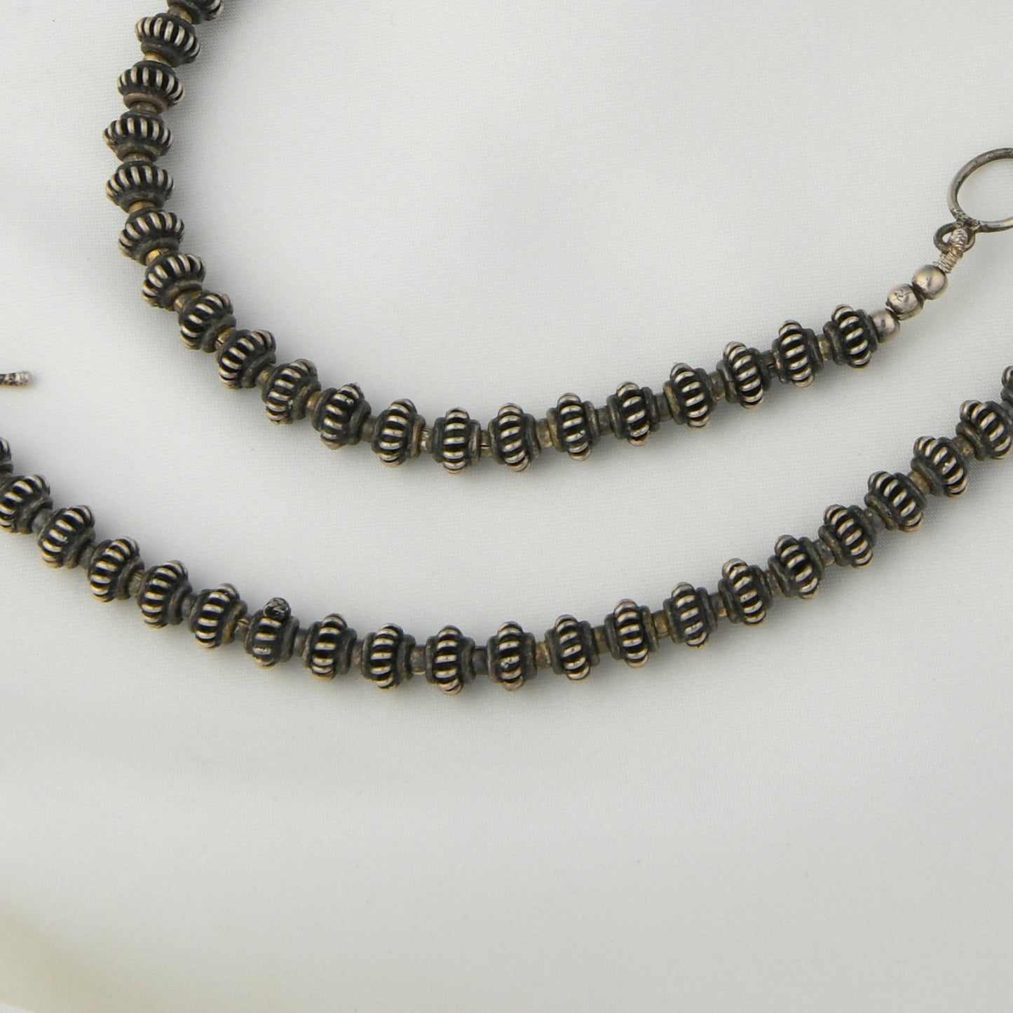 Silver Beads Traditional Necklace