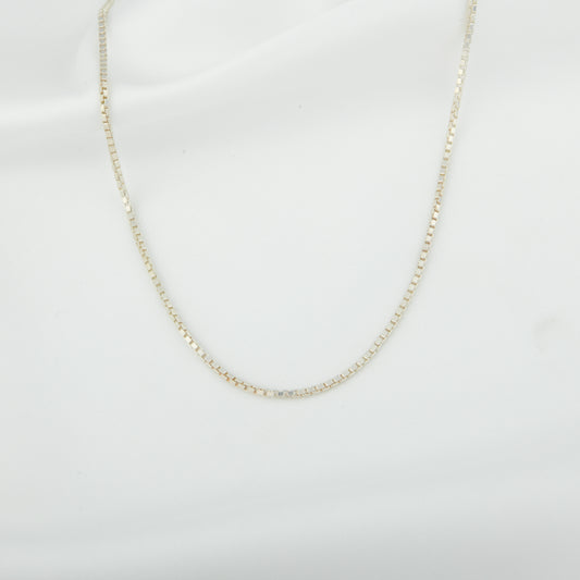 Long Box Everyday Silver Chain