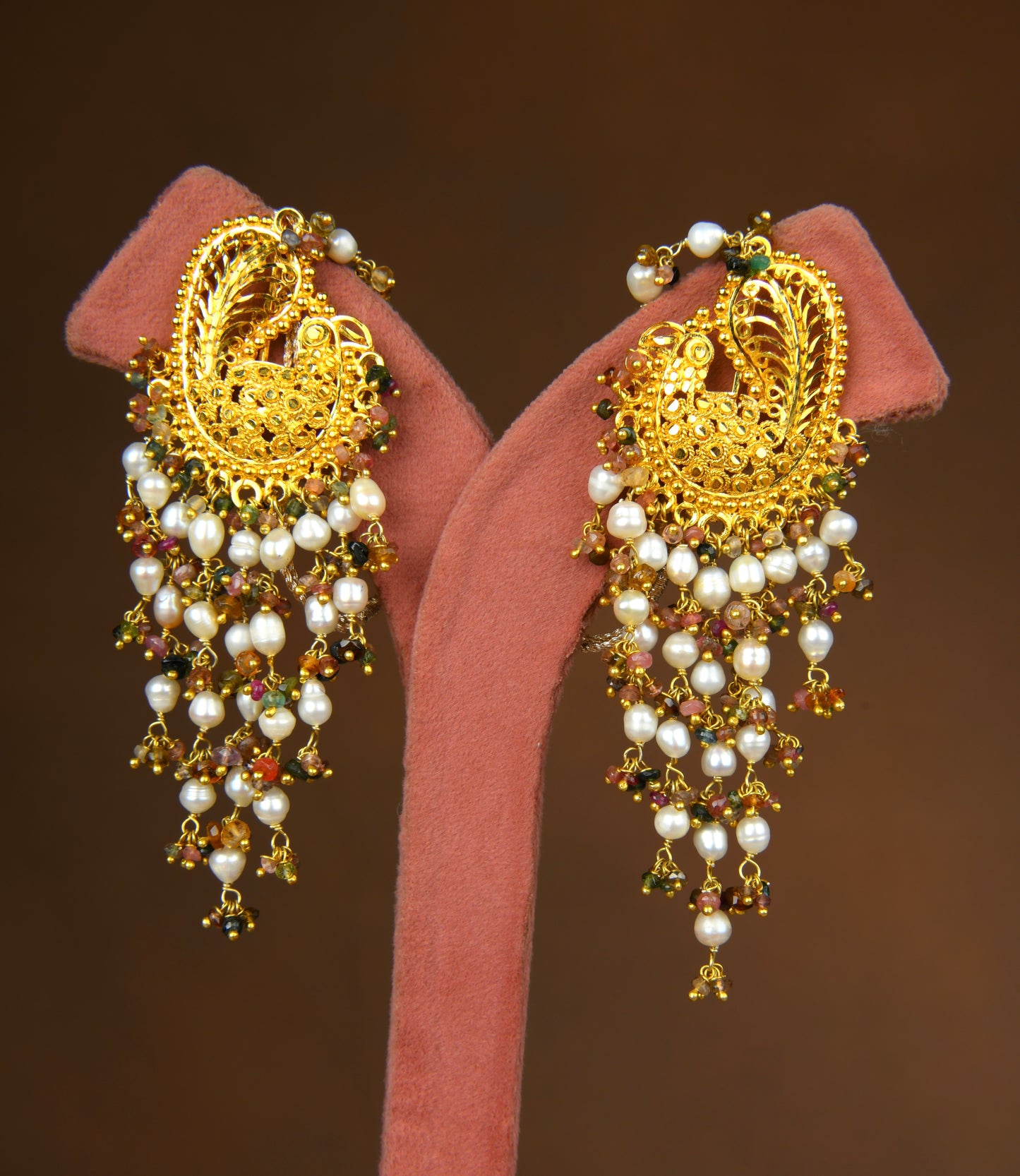 Vasundhara Multilayered Gold Plated Silver Necklace