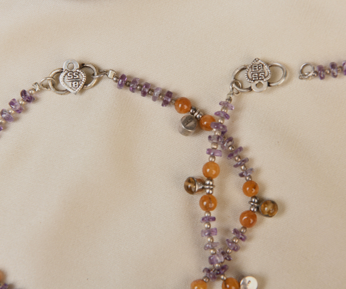 Handmade Multi Stone Anklets
