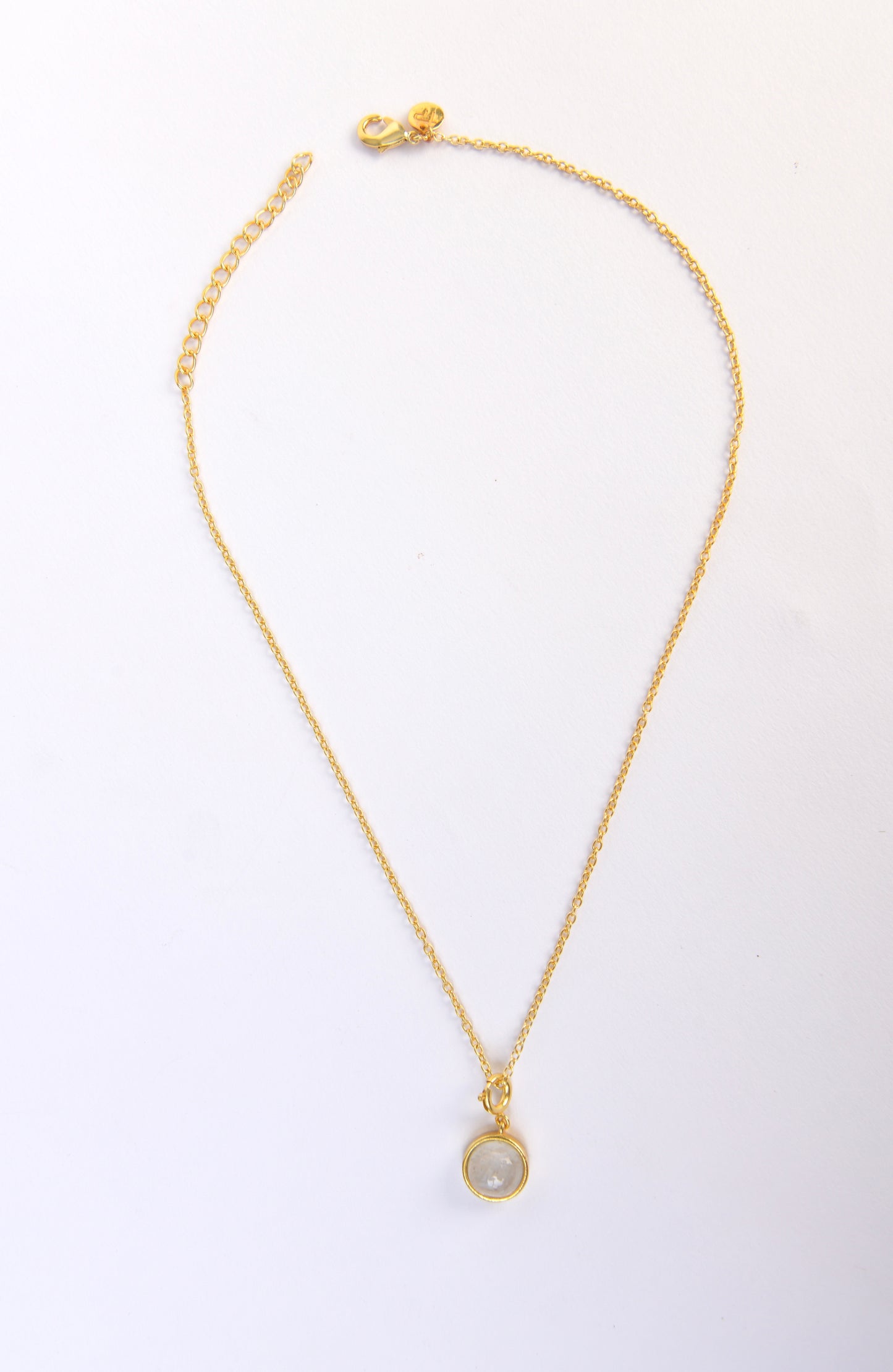 Moonstone Charm Necklace