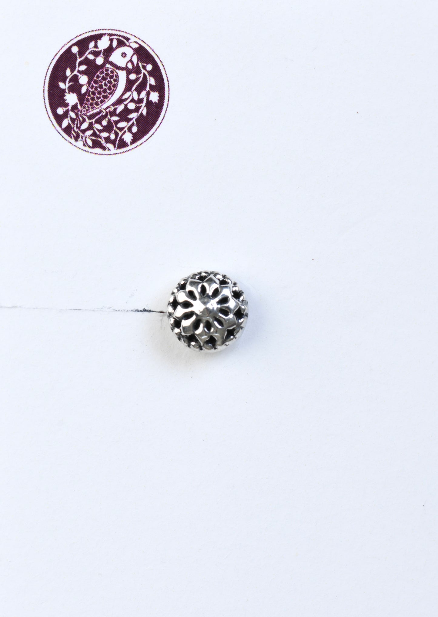 Tribal Silver Nose Pin