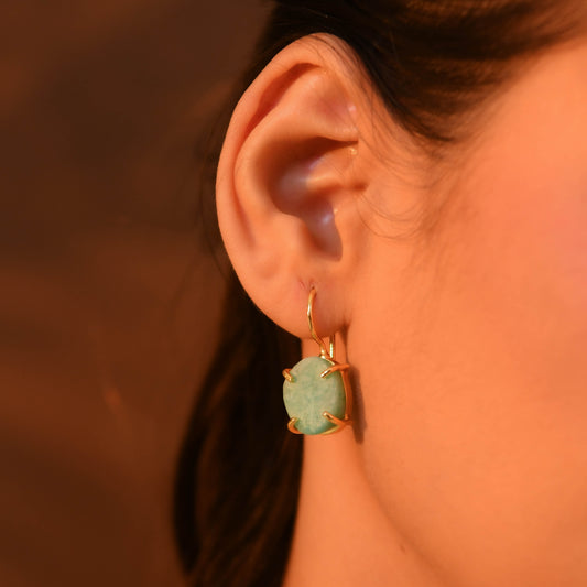 Uncut Amazonite Drops