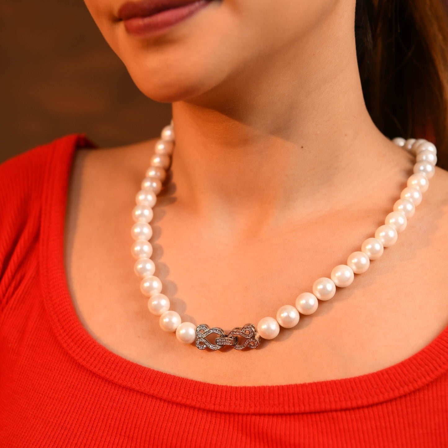 Audrey Pearl Necklace II