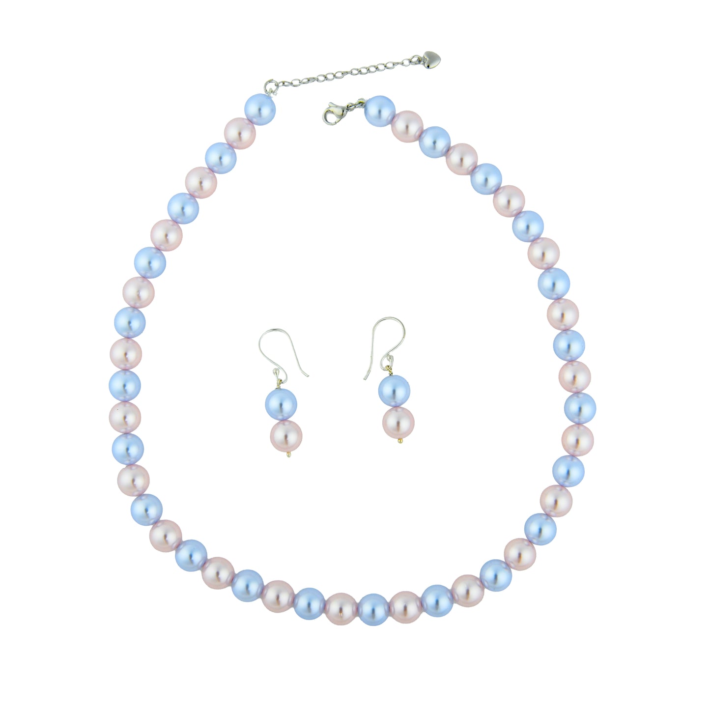 Sunset On Sea Pearls Necklace Set