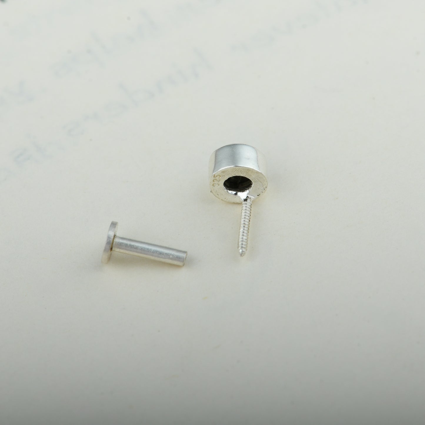 Natural Australian Opal Silver Nose Pin