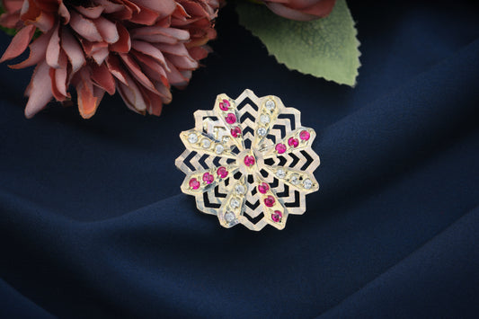 Gulbahar Purani Dilli Silver Ring