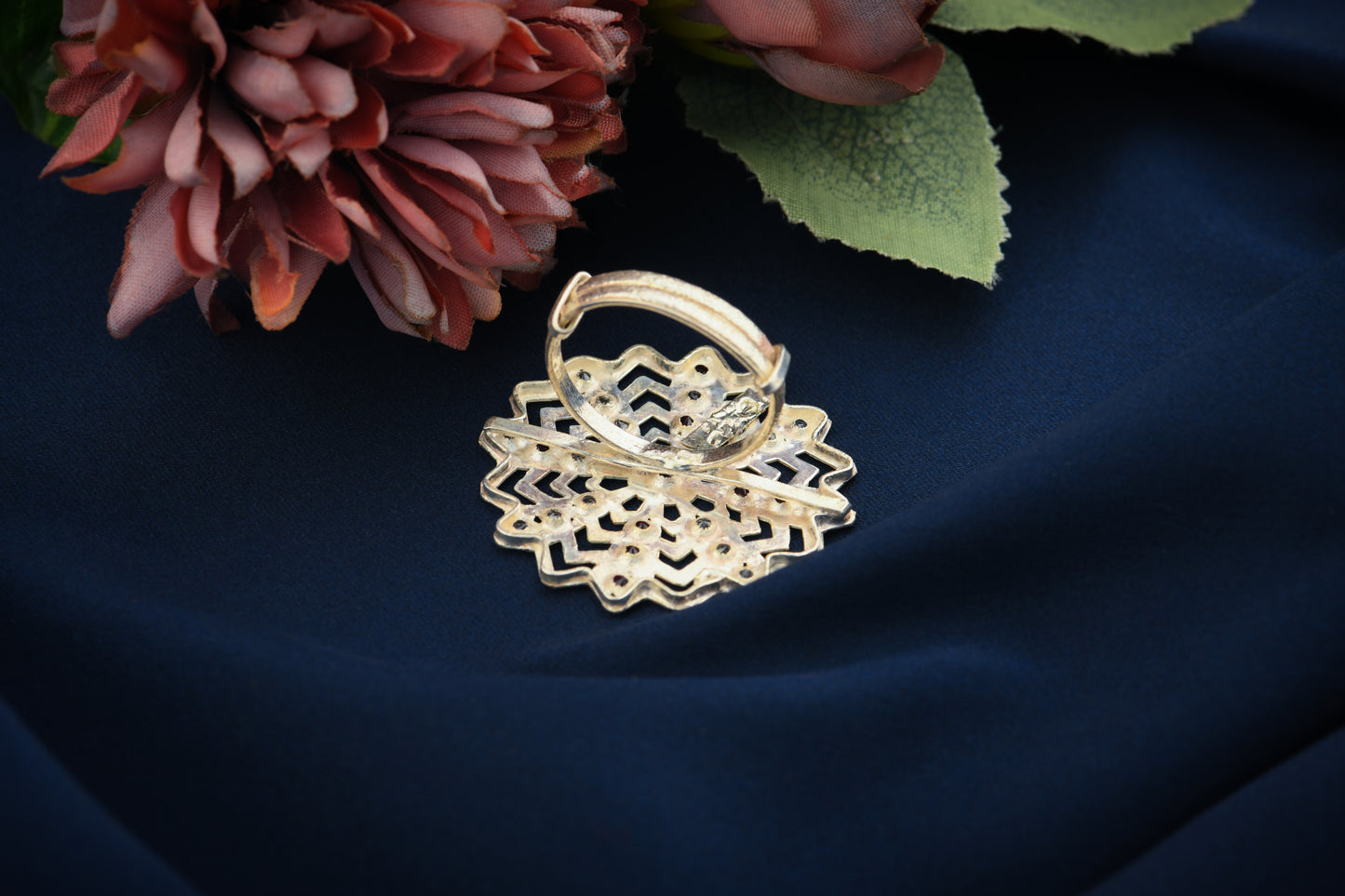 Gulbahar Purani Dilli Silver Ring
