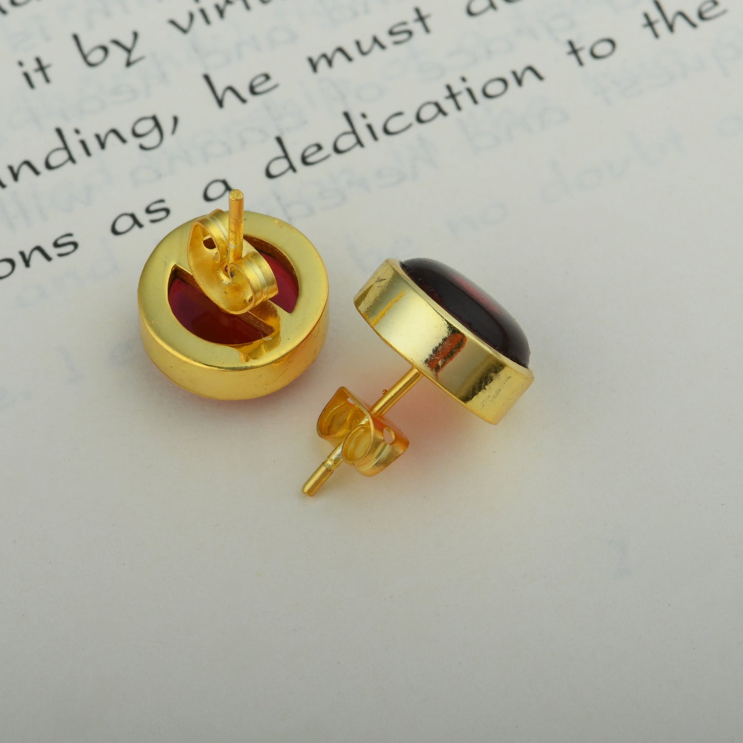 Red Wine Ruby Red Charm Set