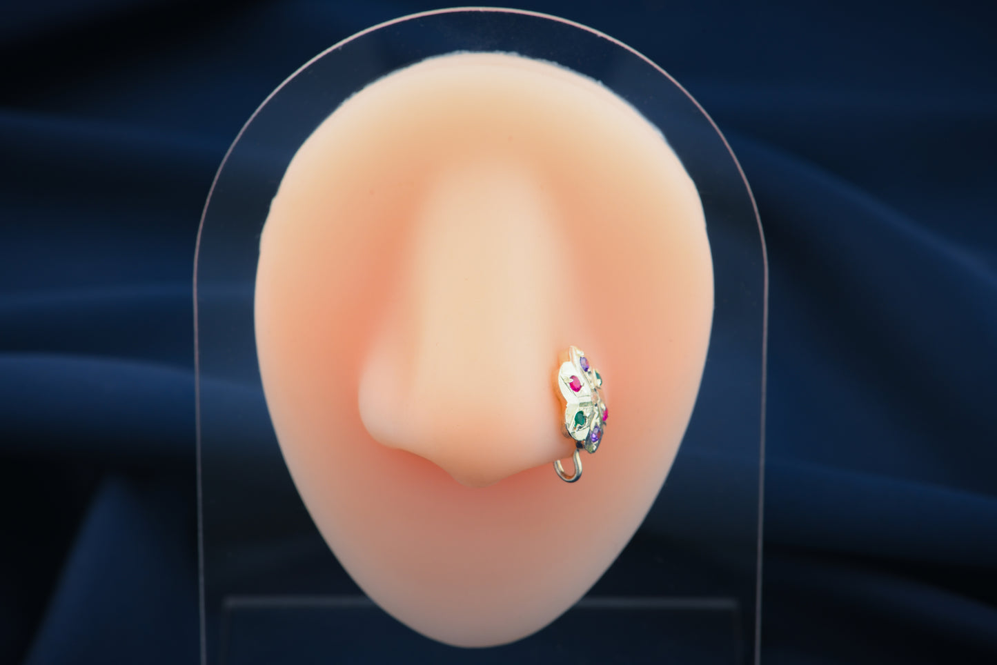 Phool Purani Dilli Clip On Nose Pin