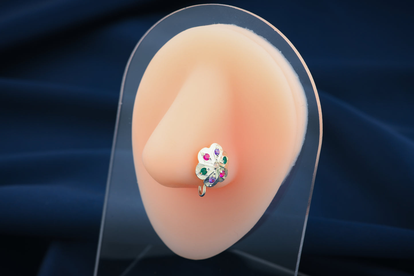 Phool Purani Dilli Clip On Nose Pin