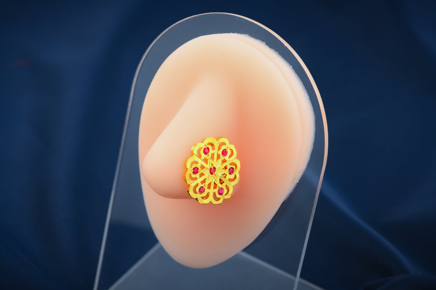 Gulfam Clip On Nose Pin