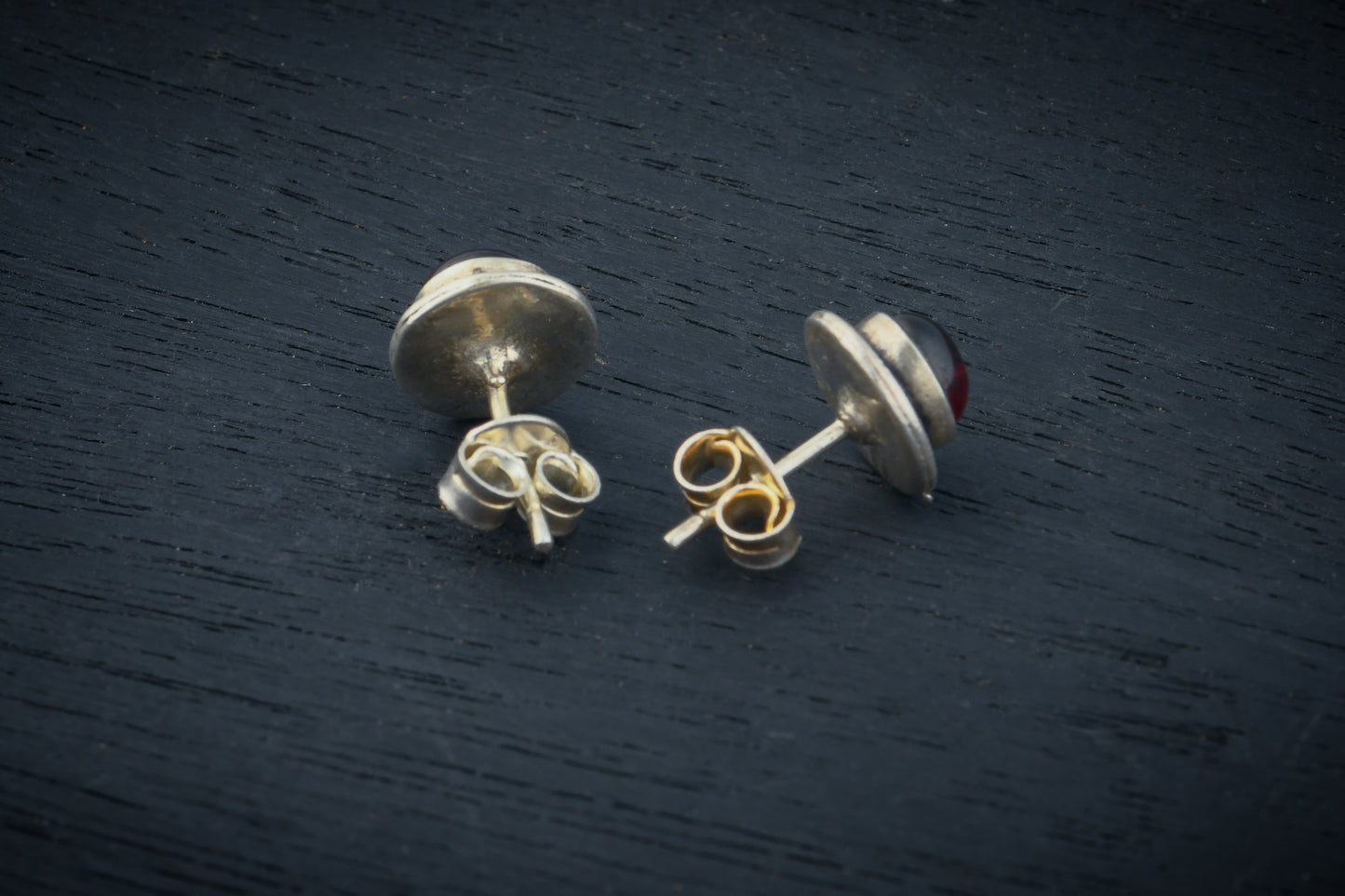 Everyday Garnet Studs