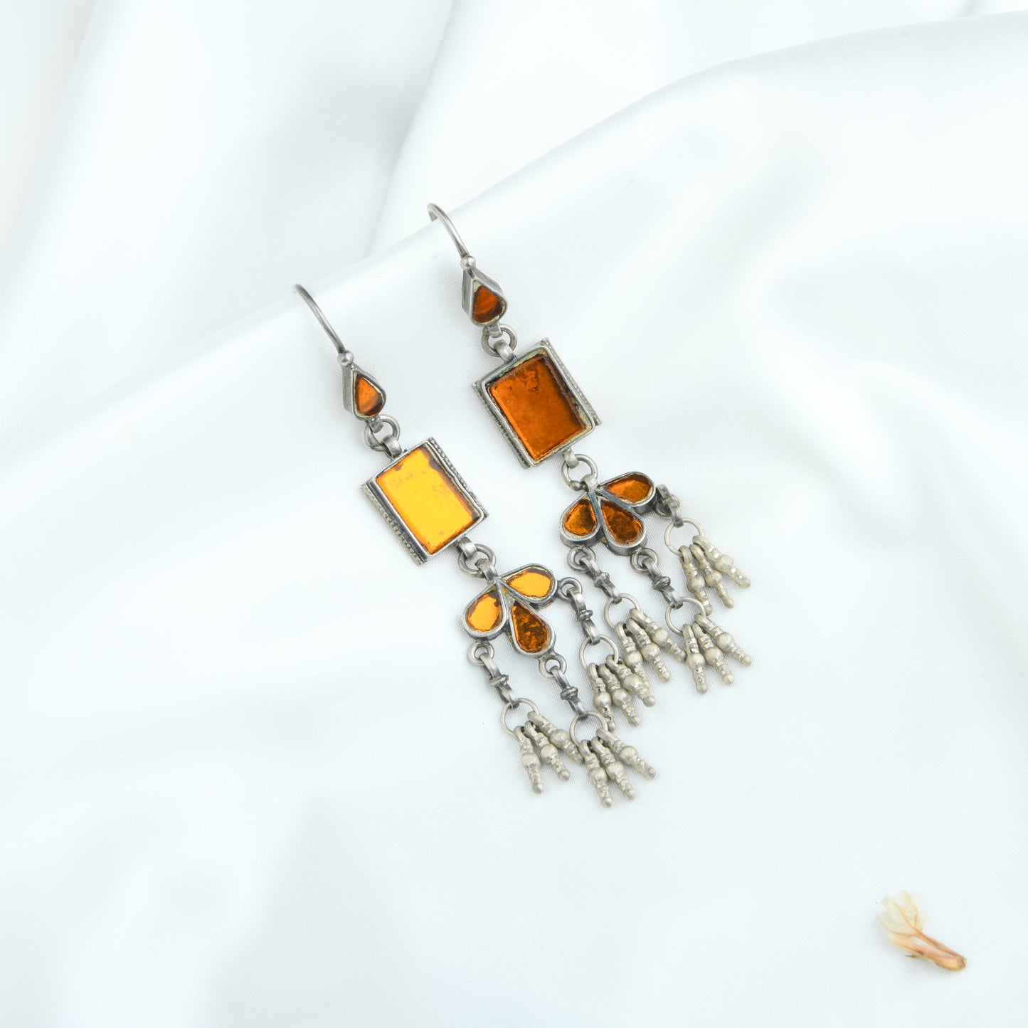 Madhu Chandrika Sunlit Soul Silver Earrings