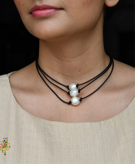 Pearl Minimalist Layered Necklace