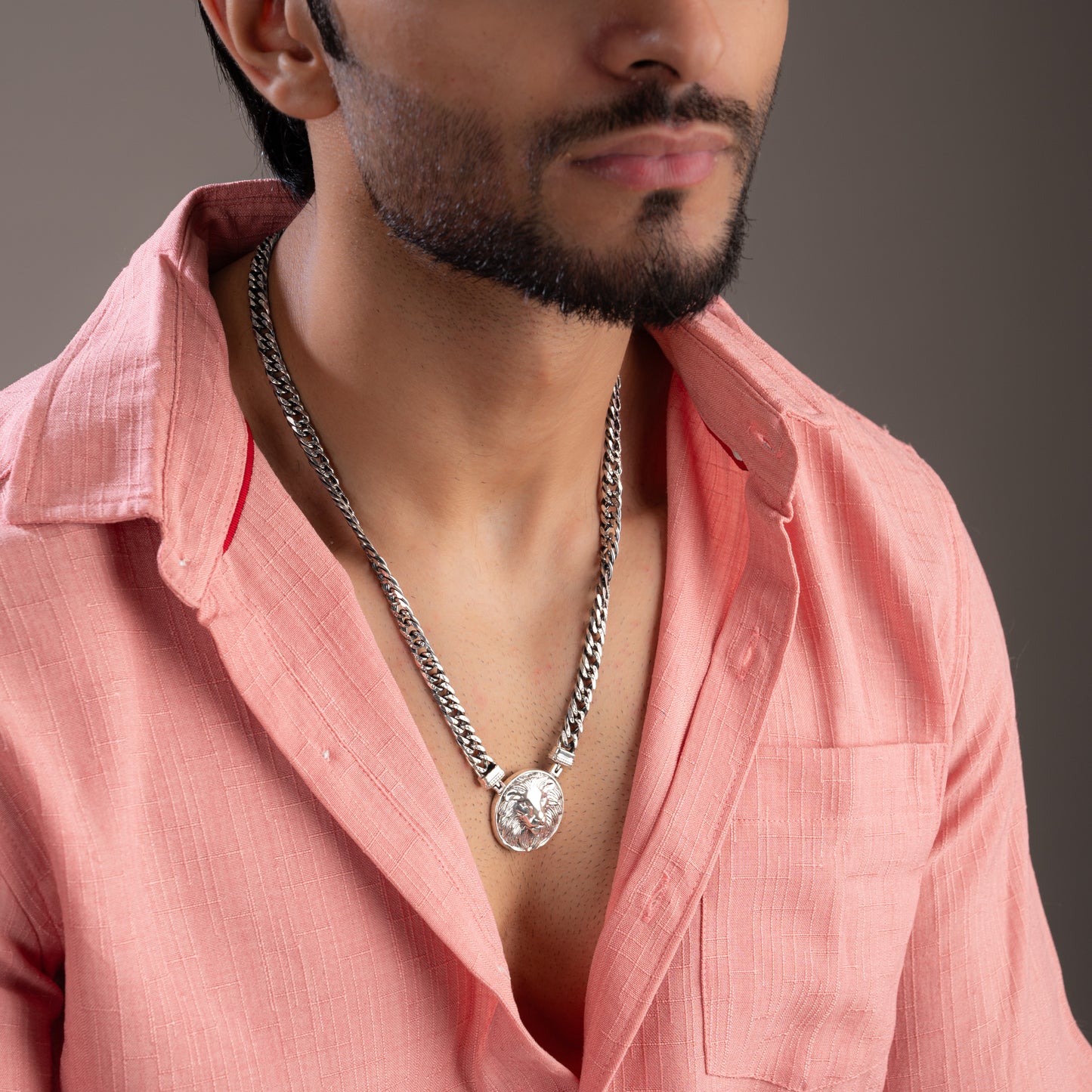 Mighty Tiger Peandant With Chain