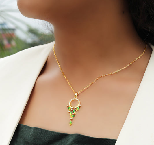 Petal Dance Pendant Necklace