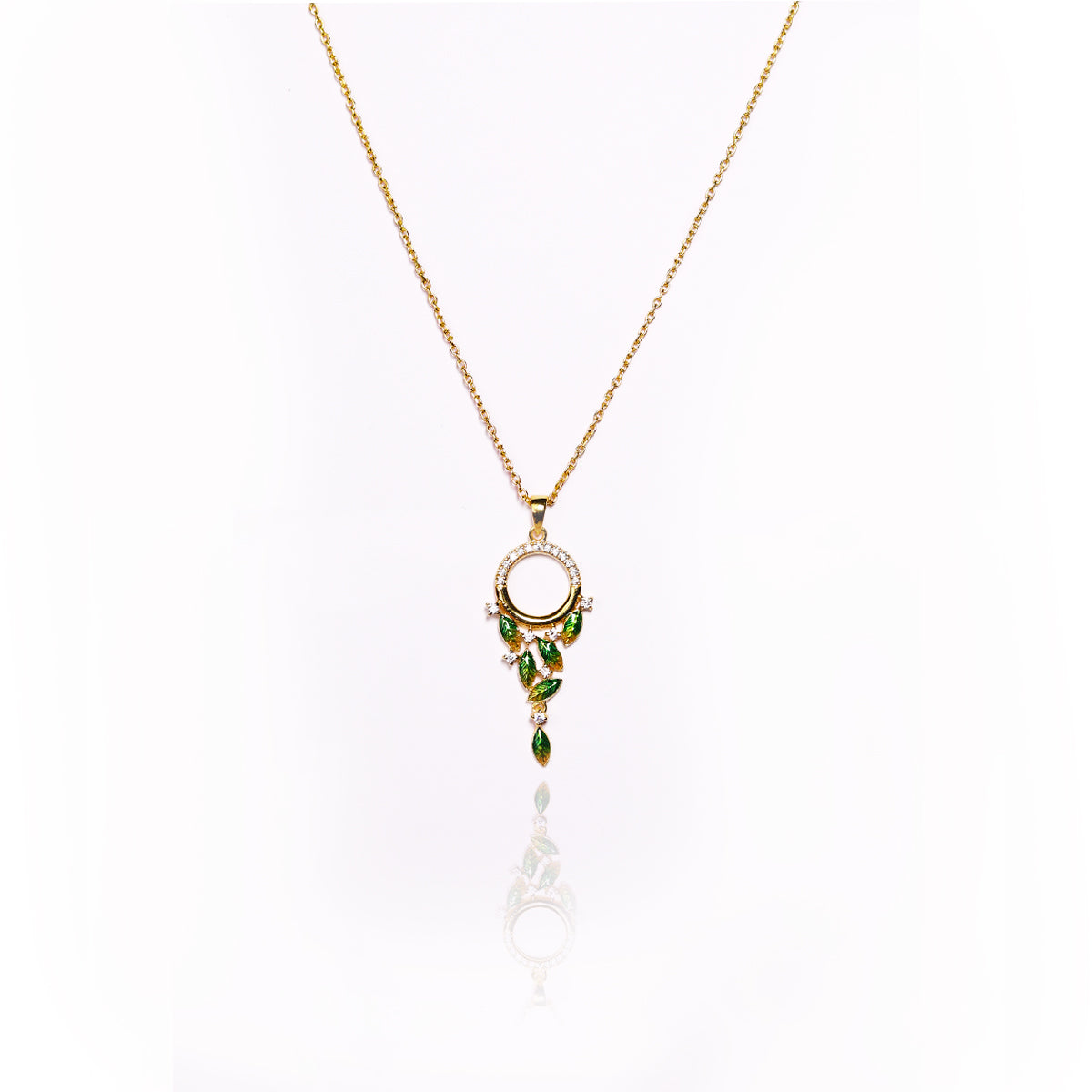 Petal Dance Pendant Necklace