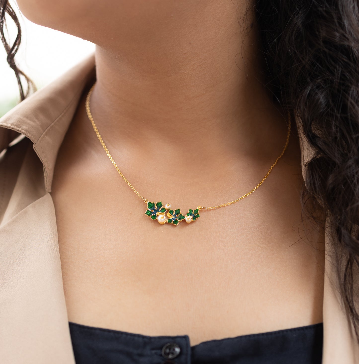 Leaf Elegance Necklace