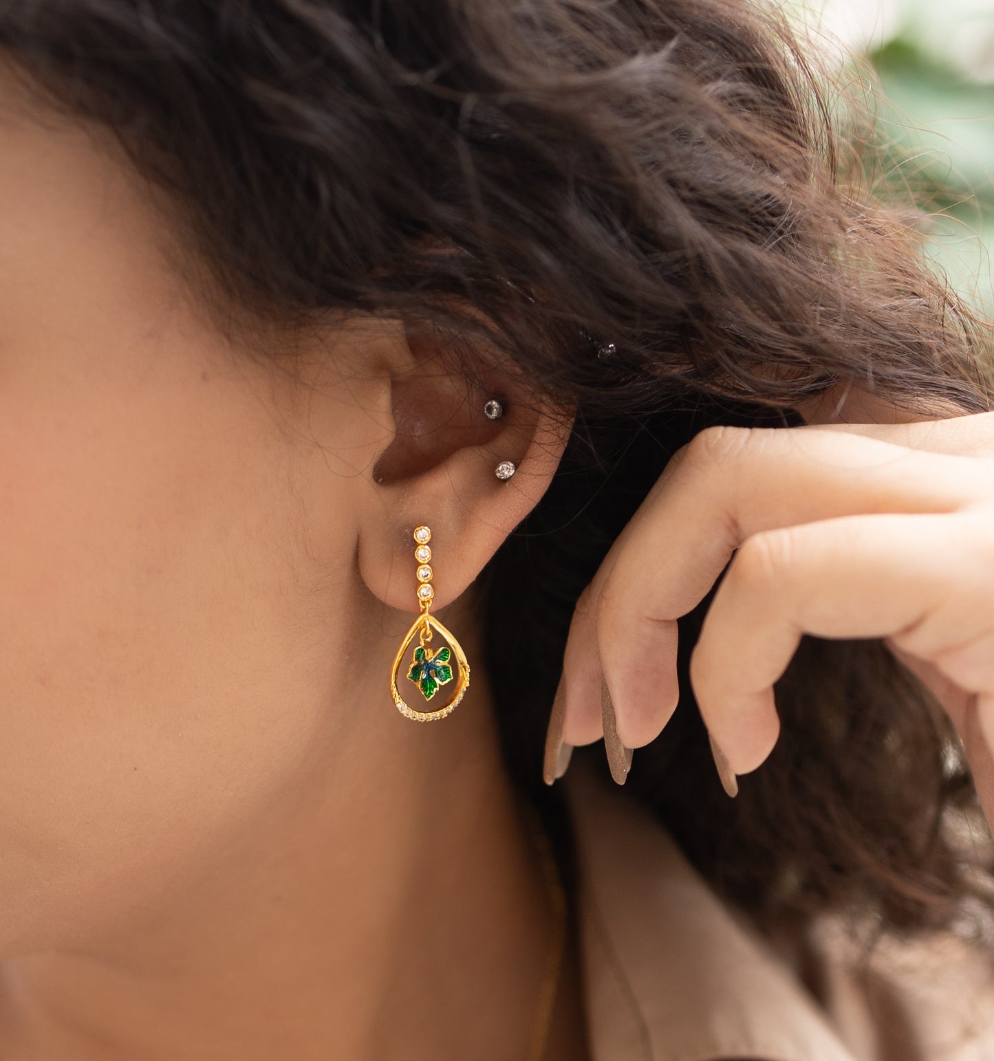 Leaf Elegance Earrings