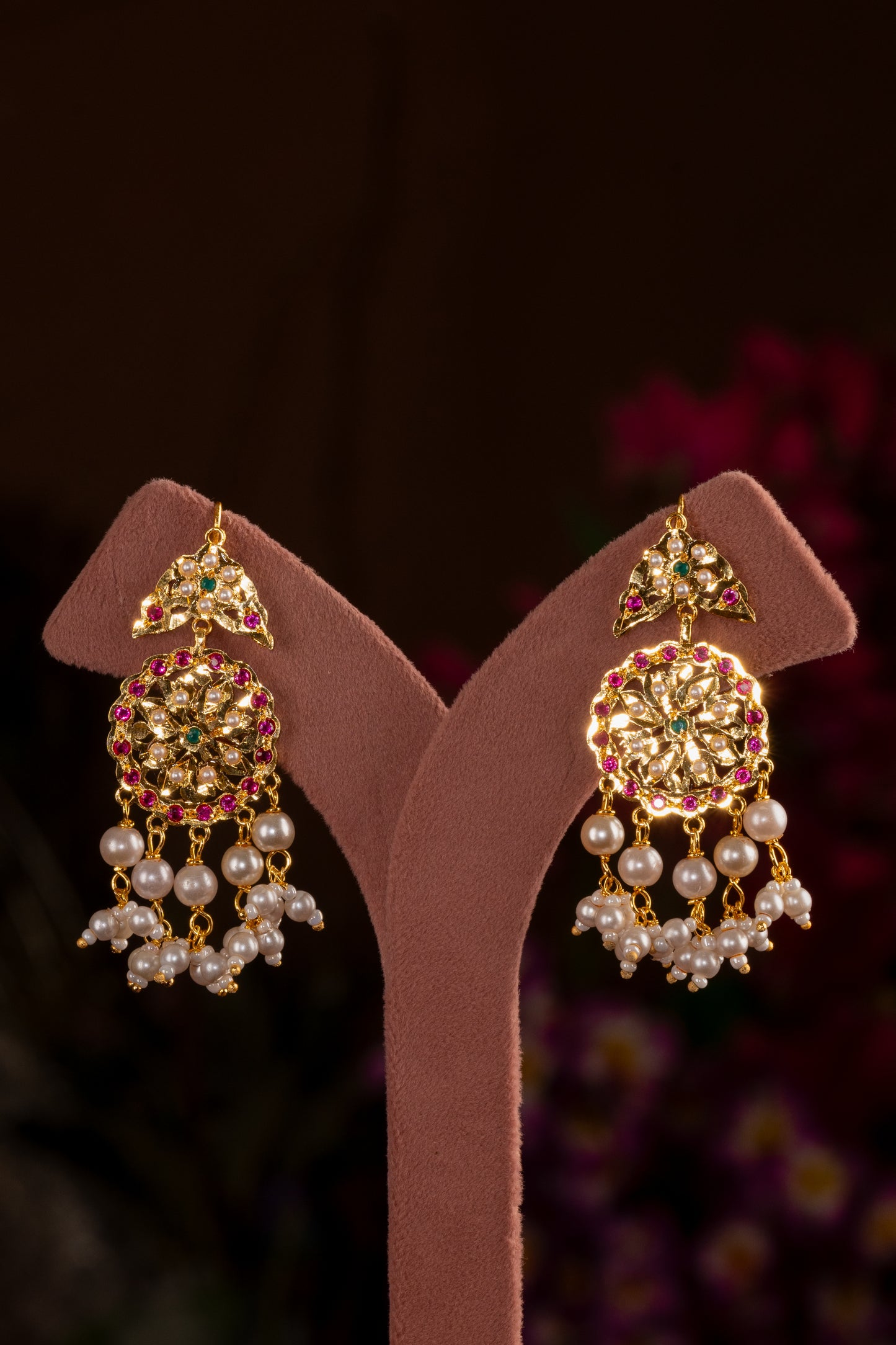 Samaira Purani Dilli Gold Plated Silver Necklace Set