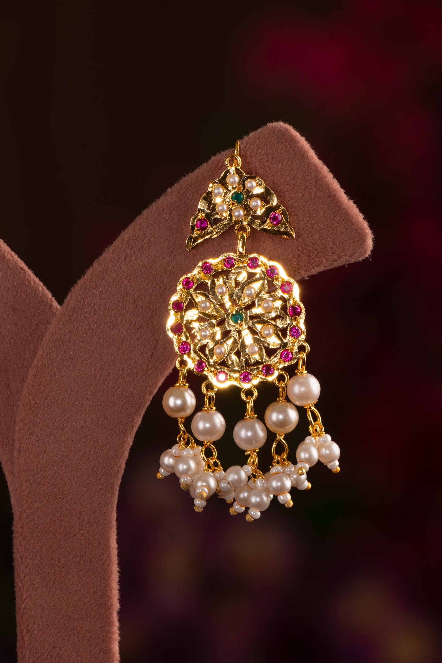 Samaira Purani Dilli Gold Plated Silver Necklace Set